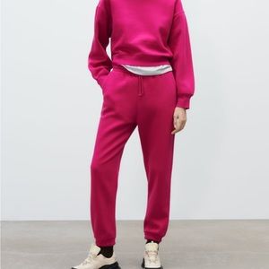 Zara plush jogging pant